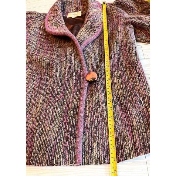 Lee Won Jae Blazer Jacket Women’s M-L Vintage Tailored 3/4 Sleeve 80’s Vintage - Picture 5 of 8